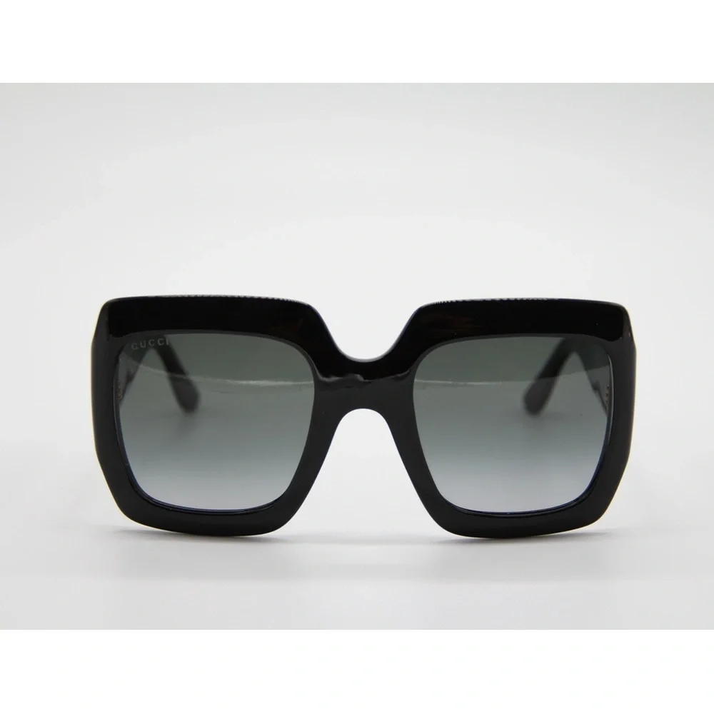 NEW GG0053SN 001 GUCCI WOMEN’S SUNGLASSES GG0053S 001 BLACK SUNGLASSES GG0053S - Picture 4 of 14